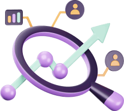 Service Content Marketing Violet Card Image