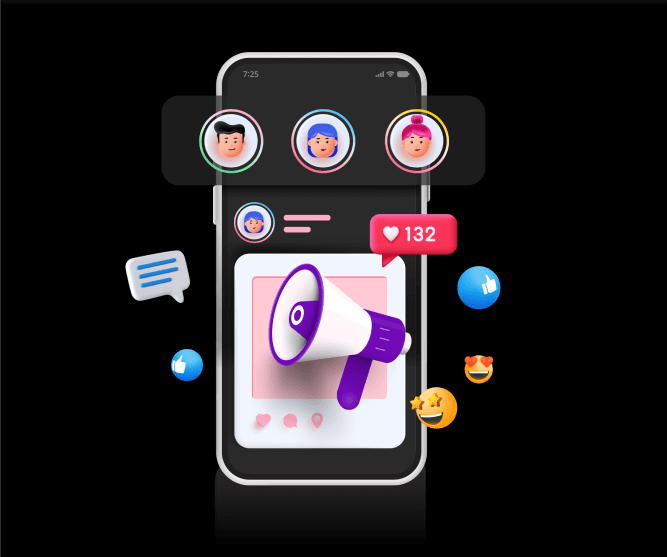Social Schedule Side Image